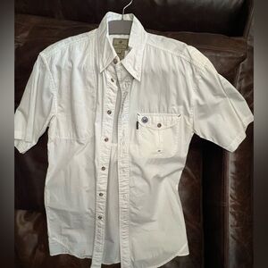 White Beretta vented Hunting/Shooting shirt.
